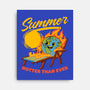Summer Burn Earth-None-Stretched-Canvas-Studio Mootant