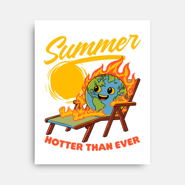 Summer Burn Earth-None-Stretched-Canvas-Studio Mootant
