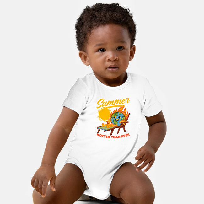 Summer Burn Earth-Baby-Basic-Onesie-Studio Mootant