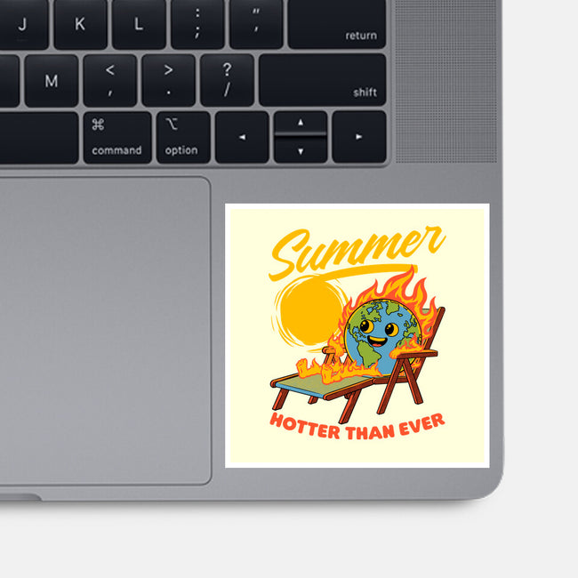 Summer Burn Earth-None-Glossy-Sticker-Studio Mootant