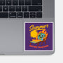 Summer Burn Earth-None-Glossy-Sticker-Studio Mootant