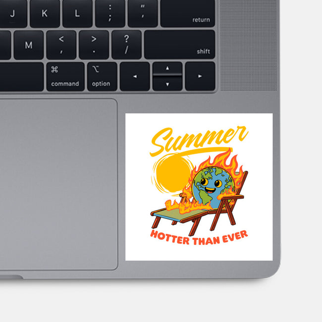 Summer Burn Earth-None-Glossy-Sticker-Studio Mootant