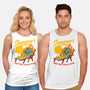 Summer Burn Earth-Unisex-Basic-Tank-Studio Mootant