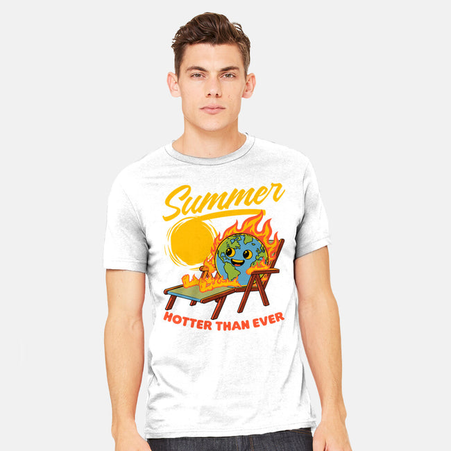Summer Burn Earth-Mens-Heavyweight-Tee-Studio Mootant