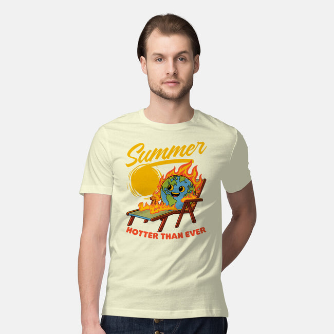 Summer Burn Earth-Mens-Premium-Tee-Studio Mootant