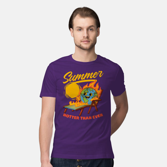 Summer Burn Earth-Mens-Premium-Tee-Studio Mootant