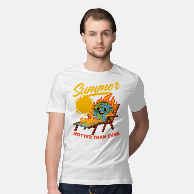 Summer Burn Earth-Mens-Premium-Tee-Studio Mootant