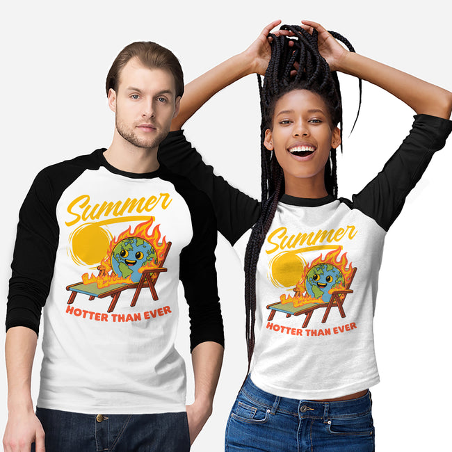 Summer Burn Earth-Unisex-Baseball-Tee-Studio Mootant