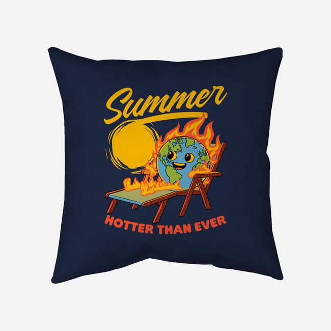 Summer Burn Earth-None-Removable Cover w Insert-Throw Pillow-Studio Mootant