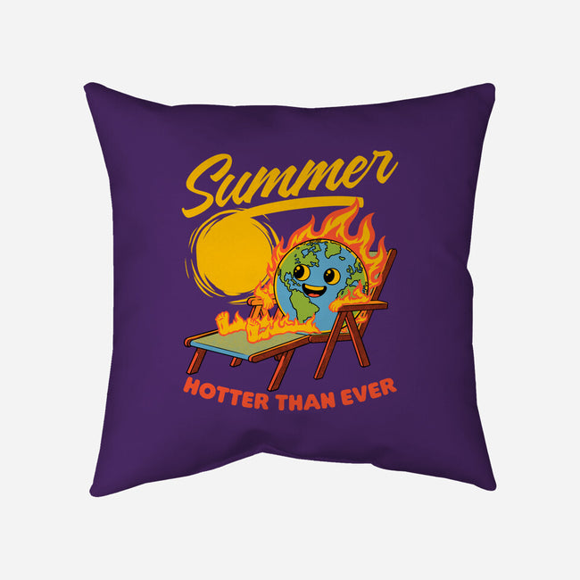 Summer Burn Earth-None-Removable Cover w Insert-Throw Pillow-Studio Mootant