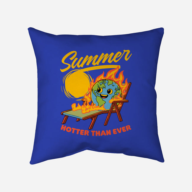 Summer Burn Earth-None-Removable Cover w Insert-Throw Pillow-Studio Mootant