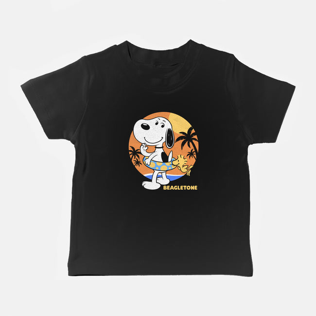 Beagle Sun Block-Baby-Basic-Tee-Studio Mootant