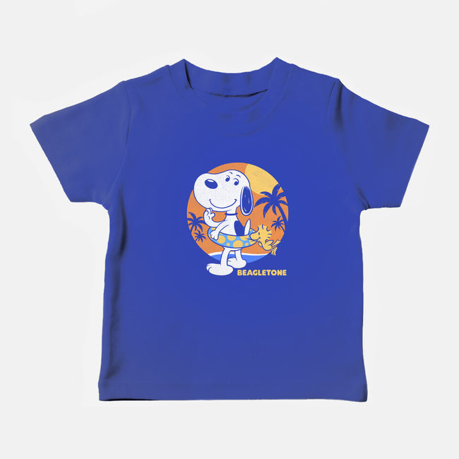 Beagle Sun Block-Baby-Basic-Tee-Studio Mootant