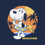 Beagle Sun Block-Mens-Basic-Tee-Studio Mootant