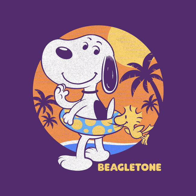 Beagle Sun Block-Mens-Basic-Tee-Studio Mootant
