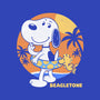 Beagle Sun Block-Mens-Basic-Tee-Studio Mootant