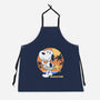 Beagle Sun Block-Unisex-Kitchen-Apron-Studio Mootant