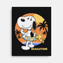 Beagle Sun Block-None-Stretched-Canvas-Studio Mootant