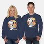 Beagle Sun Block-Unisex-Crew Neck-Sweatshirt-Studio Mootant
