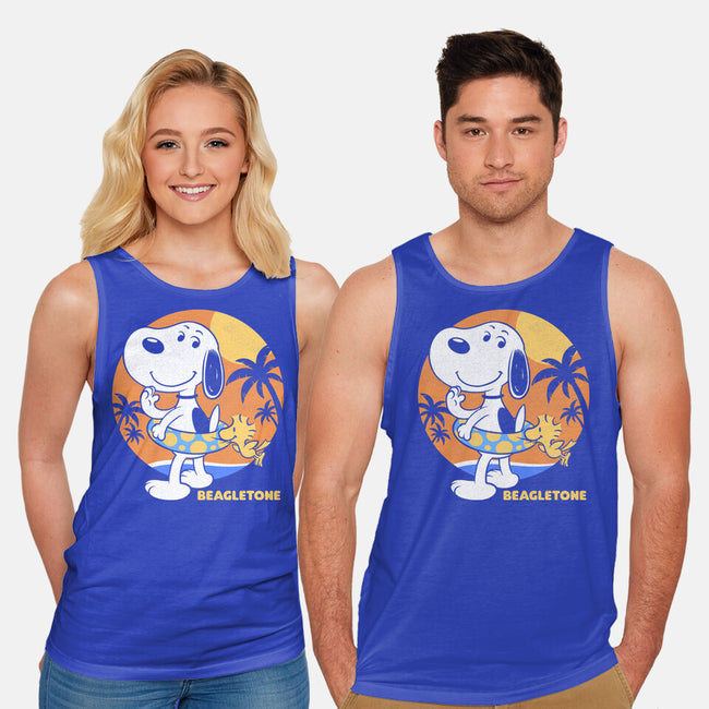 Beagle Sun Block-Unisex-Basic-Tank-Studio Mootant