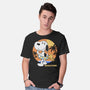 Beagle Sun Block-Mens-Basic-Tee-Studio Mootant