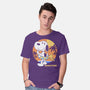 Beagle Sun Block-Mens-Basic-Tee-Studio Mootant