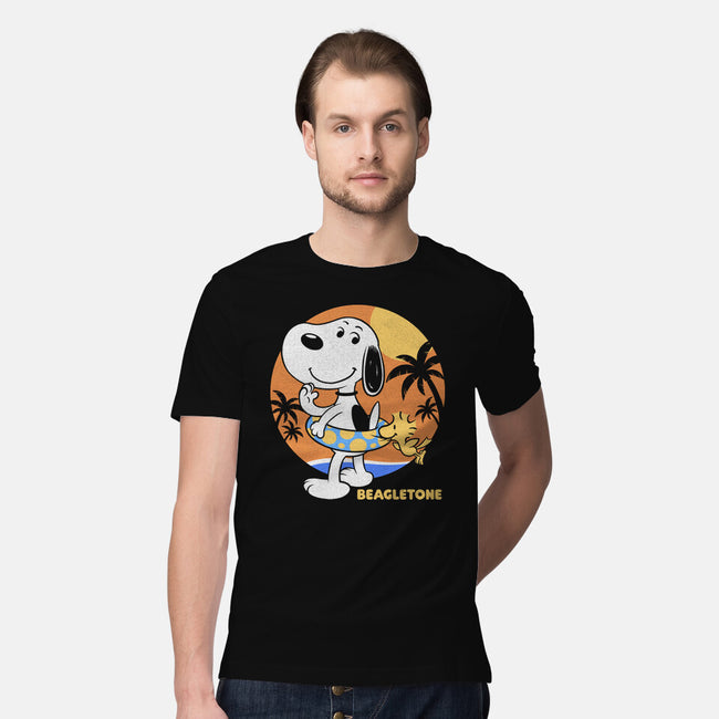 Beagle Sun Block-Mens-Premium-Tee-Studio Mootant