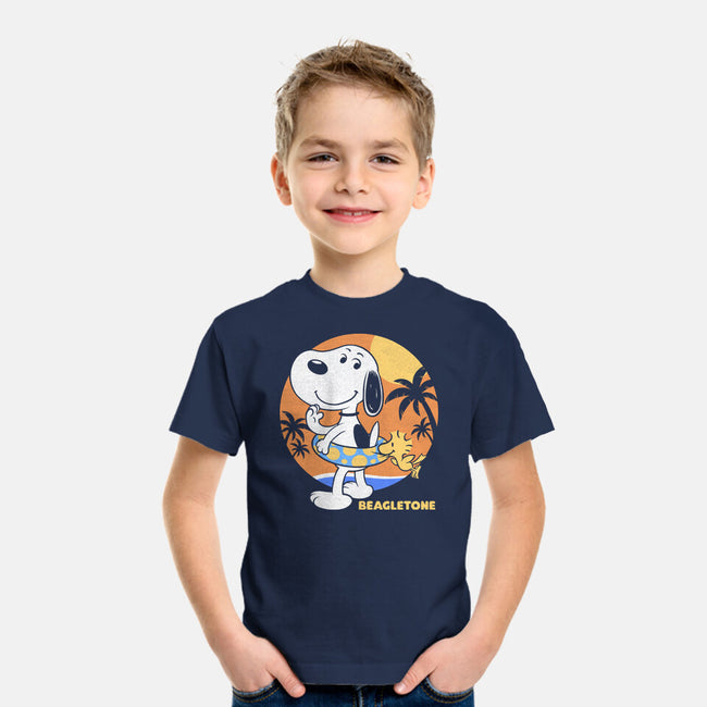 Beagle Sun Block-Youth-Basic-Tee-Studio Mootant