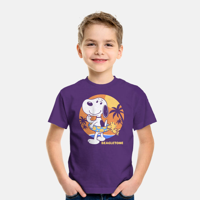 Beagle Sun Block-Youth-Basic-Tee-Studio Mootant