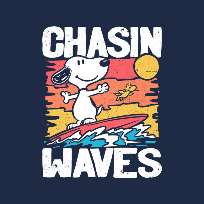 Beagle Summer Surf-Mens-Basic-Tee-Studio Mootant