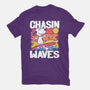 Beagle Summer Surf-Mens-Basic-Tee-Studio Mootant