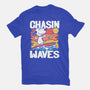 Beagle Summer Surf-Mens-Basic-Tee-Studio Mootant