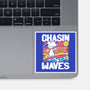 Beagle Summer Surf-None-Glossy-Sticker-Studio Mootant
