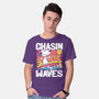 Beagle Summer Surf-Mens-Basic-Tee-Studio Mootant