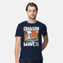 Beagle Summer Surf-Mens-Premium-Tee-Studio Mootant