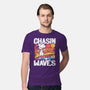 Beagle Summer Surf-Mens-Premium-Tee-Studio Mootant