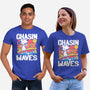 Beagle Summer Surf-Unisex-Basic-Tee-Studio Mootant