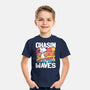 Beagle Summer Surf-Youth-Basic-Tee-Studio Mootant