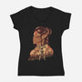 Githyanki Fighter-Womens-V-Neck-Tee-hypertwenty
