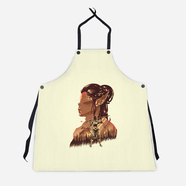 Githyanki Fighter-Unisex-Kitchen-Apron-hypertwenty