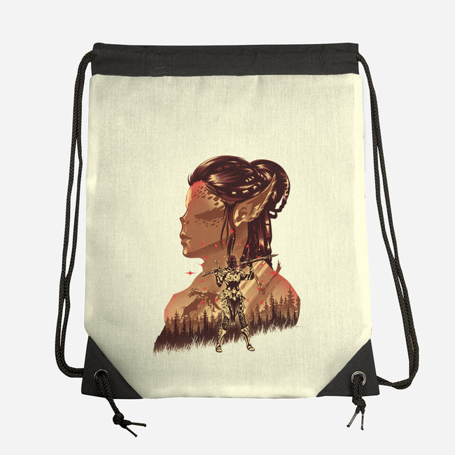 Githyanki Fighter-None-Drawstring-Bag-hypertwenty