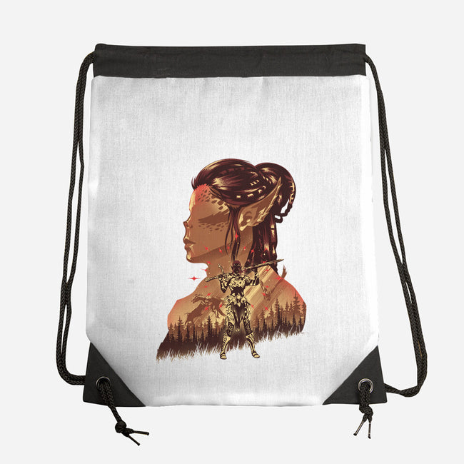 Githyanki Fighter-None-Drawstring-Bag-hypertwenty