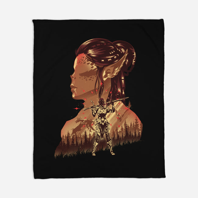 Githyanki Fighter-None-Fleece-Blanket-hypertwenty