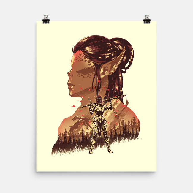 Githyanki Fighter-None-Matte-Poster-hypertwenty
