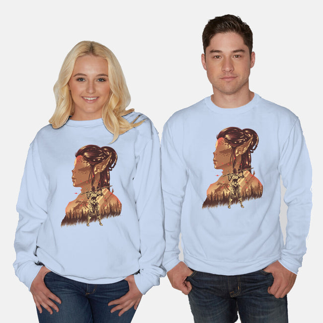 Githyanki Fighter-Unisex-Crew Neck-Sweatshirt-hypertwenty