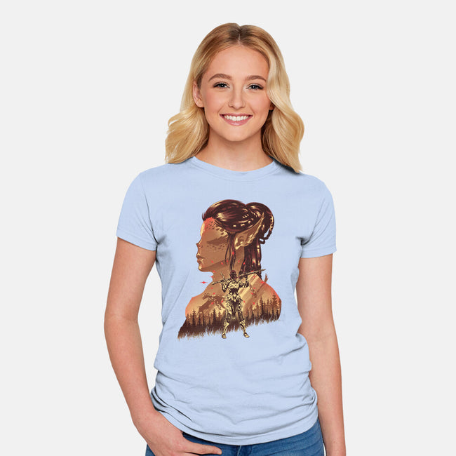 Githyanki Fighter-Womens-Fitted-Tee-hypertwenty