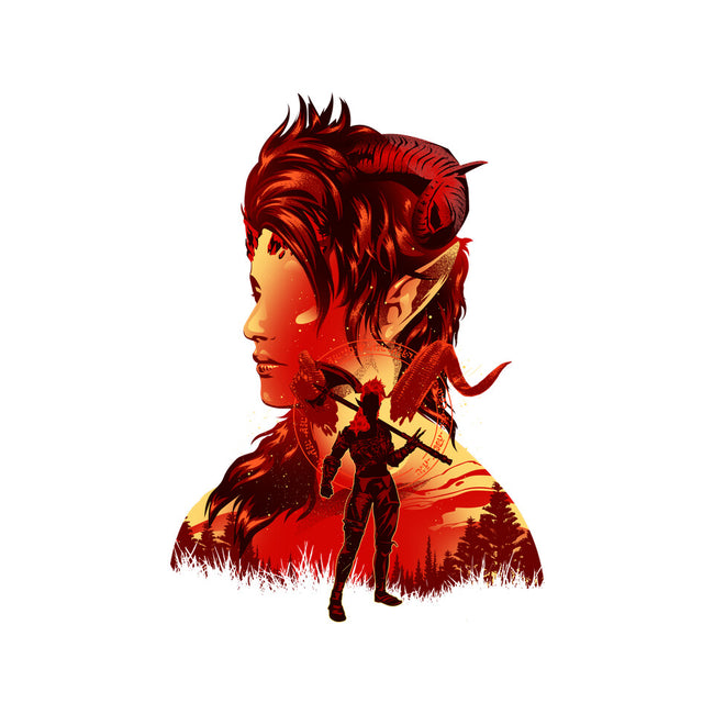 Barbarian Tiefling-Unisex-Pullover-Sweatshirt-hypertwenty