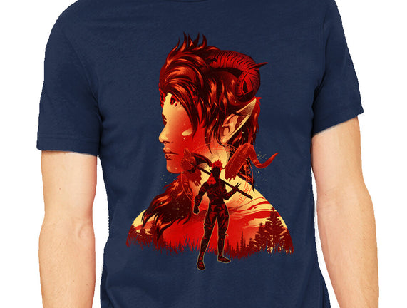 Barbarian Tiefling