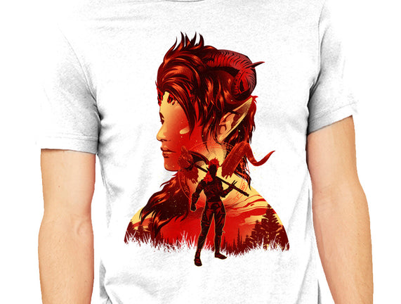 Barbarian Tiefling