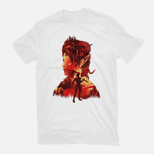 Barbarian Tiefling-Mens-Heavyweight-Tee-hypertwenty